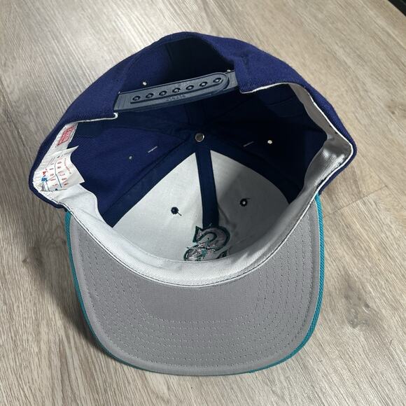 Vintage American Needle Seattle Mariners Hat Snapback MLB Baseball Blue Cap - Picture 3 of 9